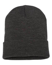 YP Classics Dark Grey / One Size YP Classics 1501KC - Cuffed Beanie