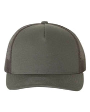 YP Classics - Five-Panel Retro Trucker Cap Charcoal / Adjustable YP Classics 6506