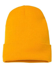 YP Classics Gold / One Size YP Classics 1501KC - Cuffed Beanie