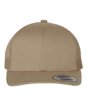 YP Classics Khaki / Adjustable YP Classics 6606 - Retro Trucker Cap