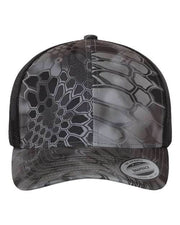 YP Classics Kryptek Raid / Adjustable YP Classics 6606 - Retro Trucker Cap