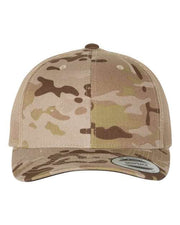 YP Classics Multicam Arid/ Tan / Adjustable YP Classics 6606 - Retro Trucker Cap