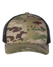YP Classics Multicam Green/ Black / Adjustable YP Classics 6606 - Retro Trucker Cap