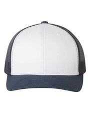 YP Classics Navy/ White/ Navy / Adjustable YP Classics 6606 - Retro Trucker Cap