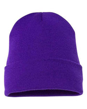 YP Classics Purple / One Size YP Classics 1501KC - Cuffed Beanie
