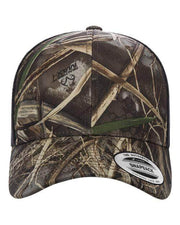 YP Classics Realtree Max7/ Brown / Adjustable YP Classics 6606 - Retro Trucker Cap