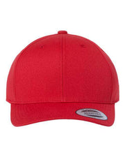 YP Classics Red / Adjustable YP Classics 6389 - CVC Snapback Cap