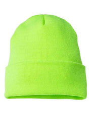 YP Classics Safety Green / One Size YP Classics 1501KC - Cuffed Beanie