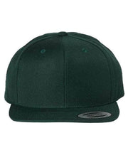 YP Classics Spruce / Adjustable YP Classics 6089M - Premium Flat Bill Snapback Cap