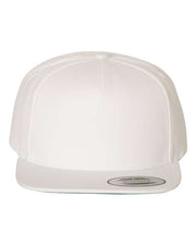 YP Classics White / Adjustable YP Classics 5089M - Premium Five-Panel Snapback Cap