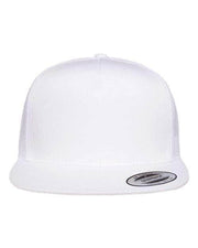 YP Classics White / Adjustable YP Classics 6006 - Five-Panel Classic Trucker Cap