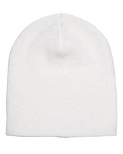 YP Classics White / One Size YP Classics 1500KC - 8 1/2" Beanie
